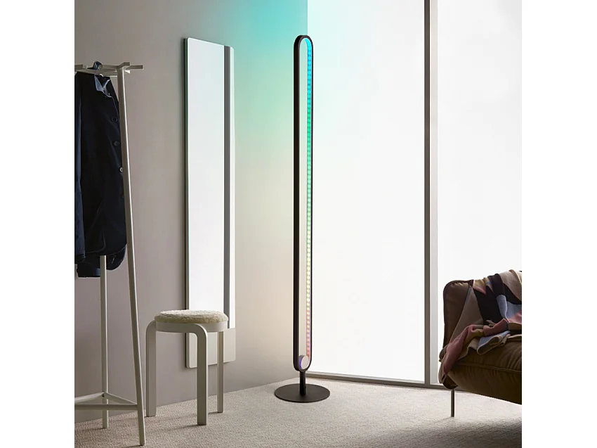 Moderne LED Stehleuchte Fernbedienung RGB Markab