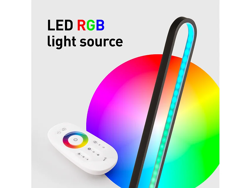 Moderne LED Stehleuchte Fernbedienung RGB Markab