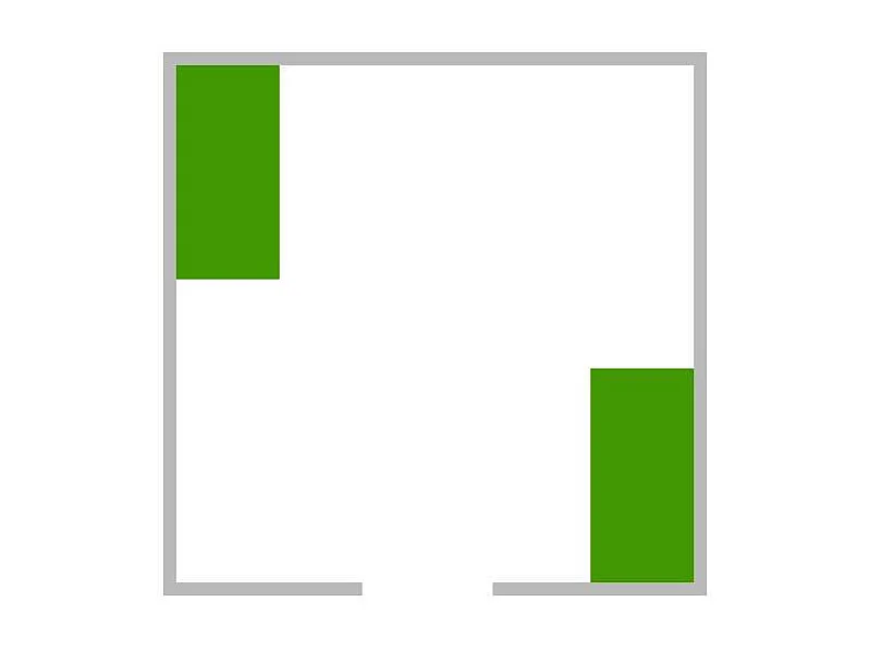 Eckbadewanne aus Acryl Fiberglas Design Ozone