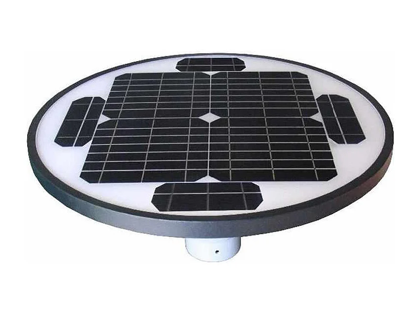 Farola Led Solar Fotovoltaica Jardín Parque Square