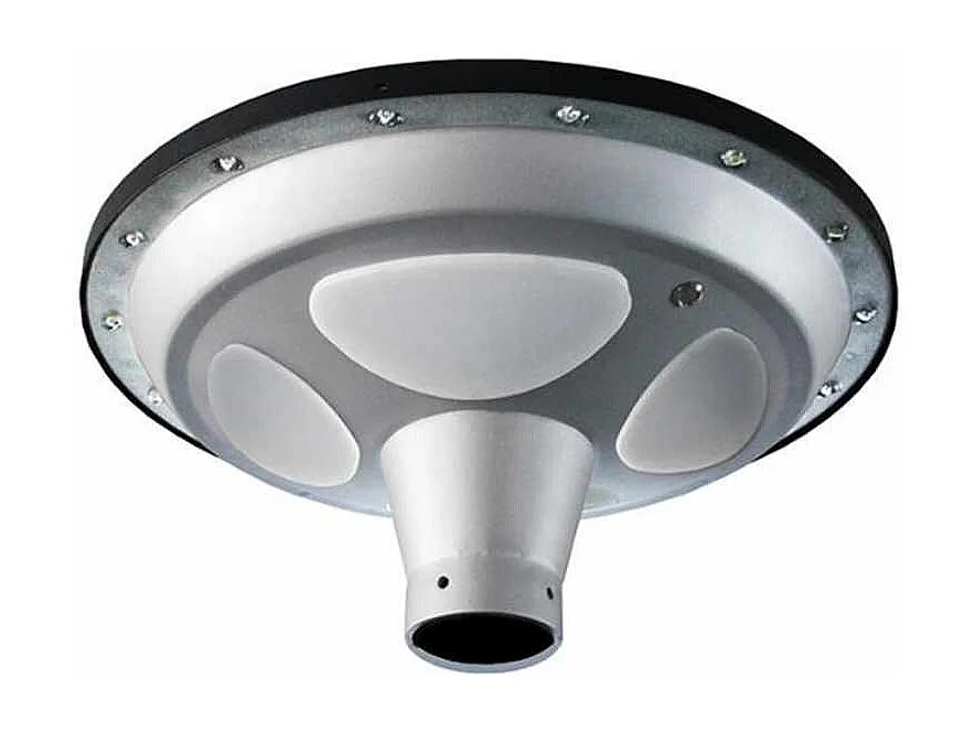 Farola Led Solar Fotovoltaica Jardín Parque Square