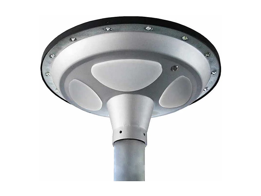 Farola Led Solar Fotovoltaica Jardín Parque Square