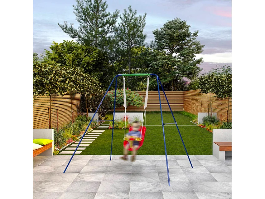 Columpio de jardín para niños con asiento T-bar Dado