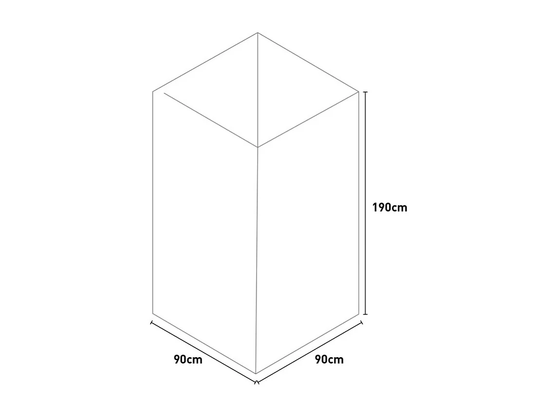 Box doccia quadrato angolare 90x90 nero vetro trasparente 6mm Lion