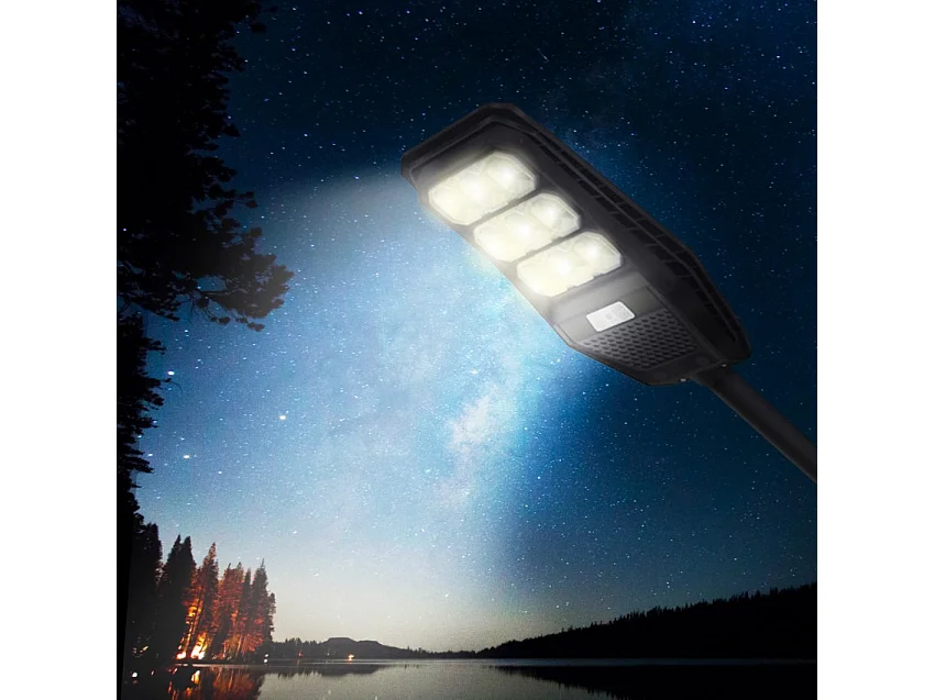 Straßenlaterne Solar LED 100W mit Bewegungssensor Solis M