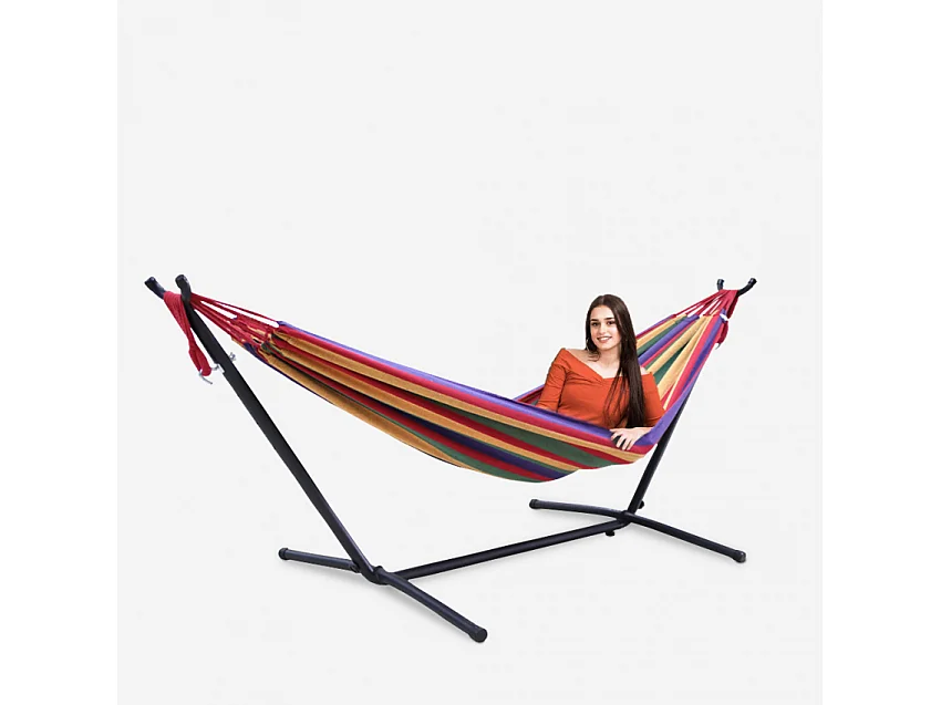 Hamaca de jardín exterior con altura regulable Pokhara - Fantasía de Mar 1