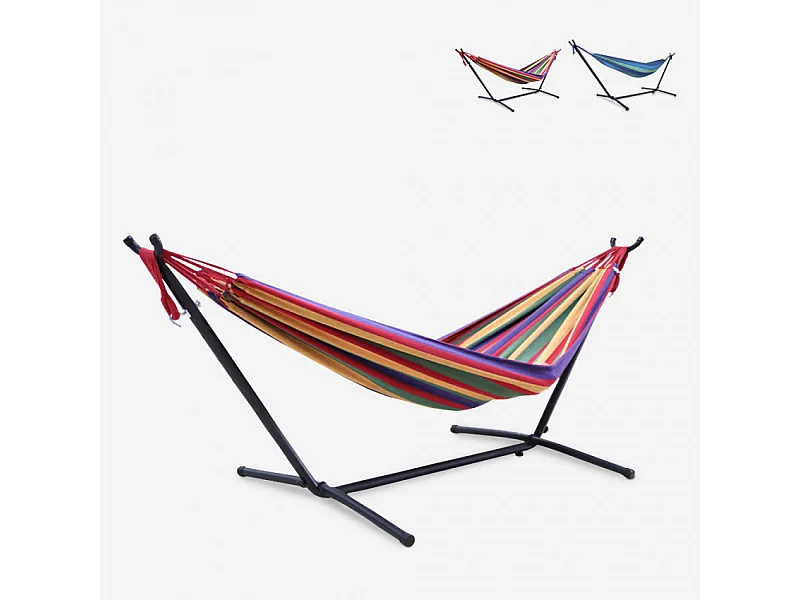 Hamaca de jardín exterior con altura regulable Pokhara - Fantasía de Mar 1