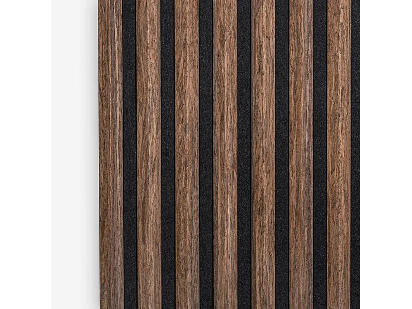 4 paneles de madera fonoabsorbentes 3D para Interiores 240x60 cm Kover-SO