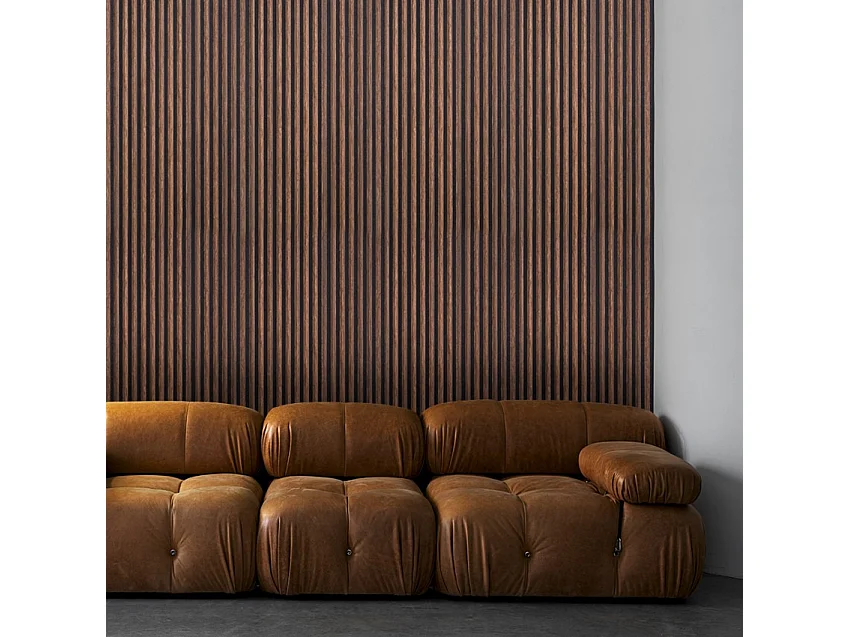 4 paneles fonoabsorbentes de madera de 120x60 cm decorativos 3D Tabb-SO