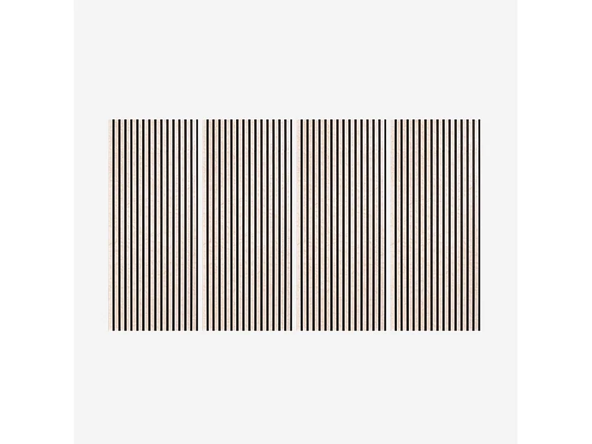 4 paneles fonoabsorbentes para pared de 120x60 cm efecto mármol rosa Tabb-MR