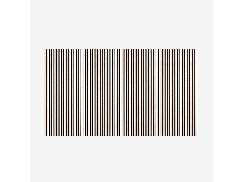 4 paneles fonoabsorbentes para pared de 120x60 cm efecto mármol rosa Tabb-MR