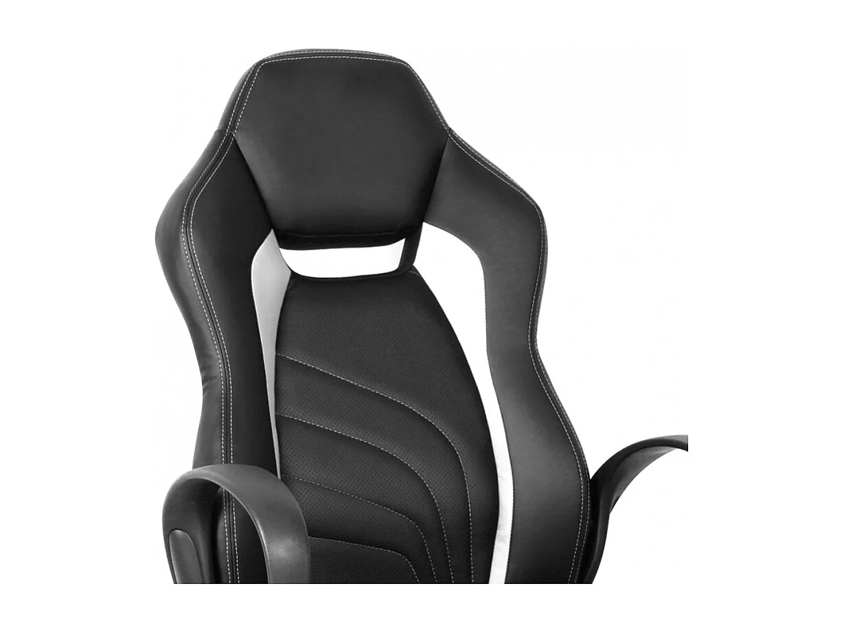 Silla de oficina ergonómica en polipiel estilo Racer Buriram
