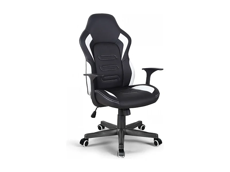 Silla de oficina ergonómica en símil piel Aragon racing sport style