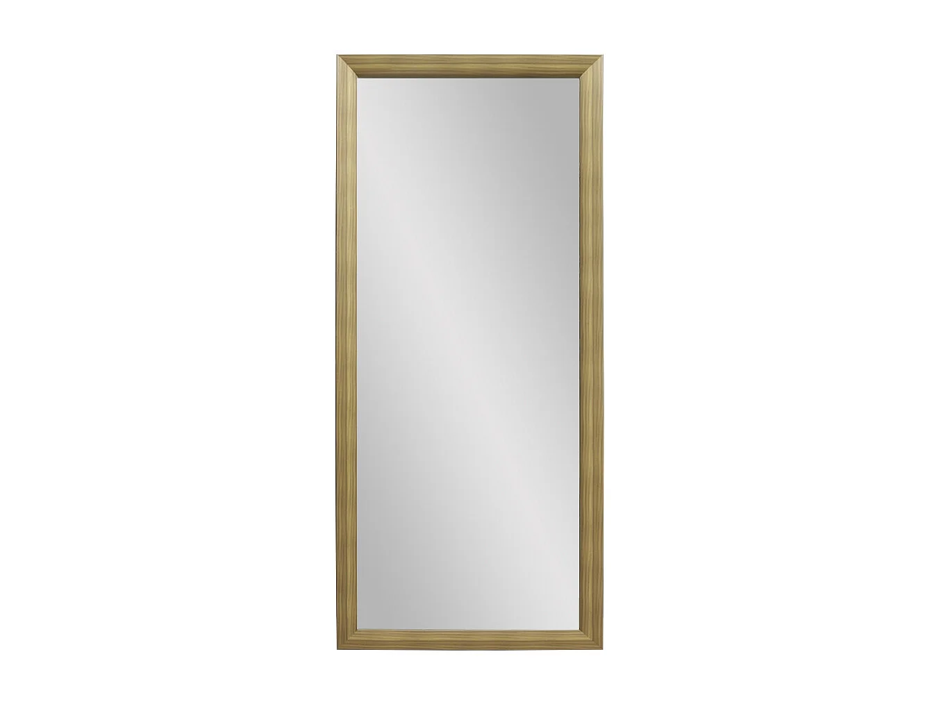 Espejo vertical 180x80cm de pared o suelo efecto madera Kommi