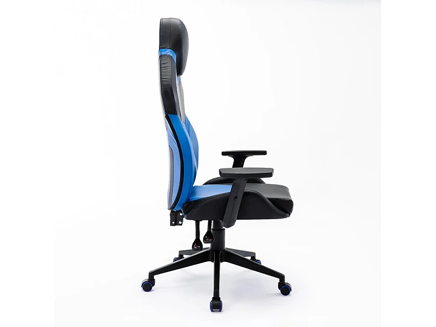 Silla videojuegos gaming ergonómica polipiel regulable deportiva Portimao Sky