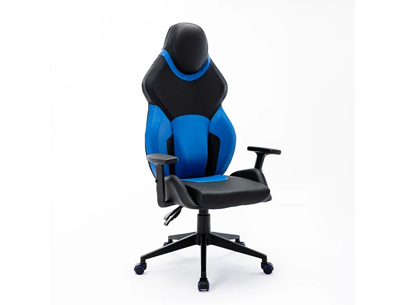 Silla videojuegos gaming ergonómica polipiel regulable deportiva Portimao Sky