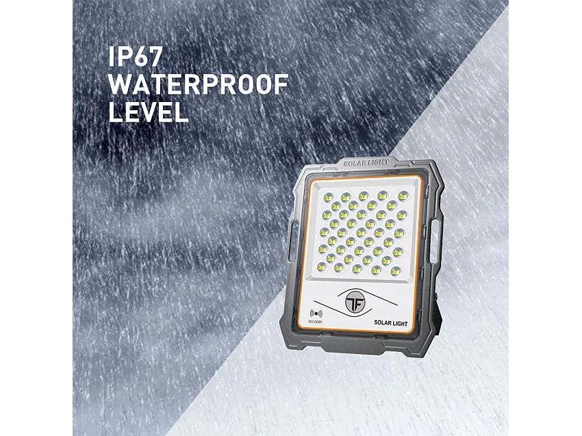 LED-Flutlicht 100W tragbares Solarpanel 2000 Lumen Fernsteuerung Inluminatio M