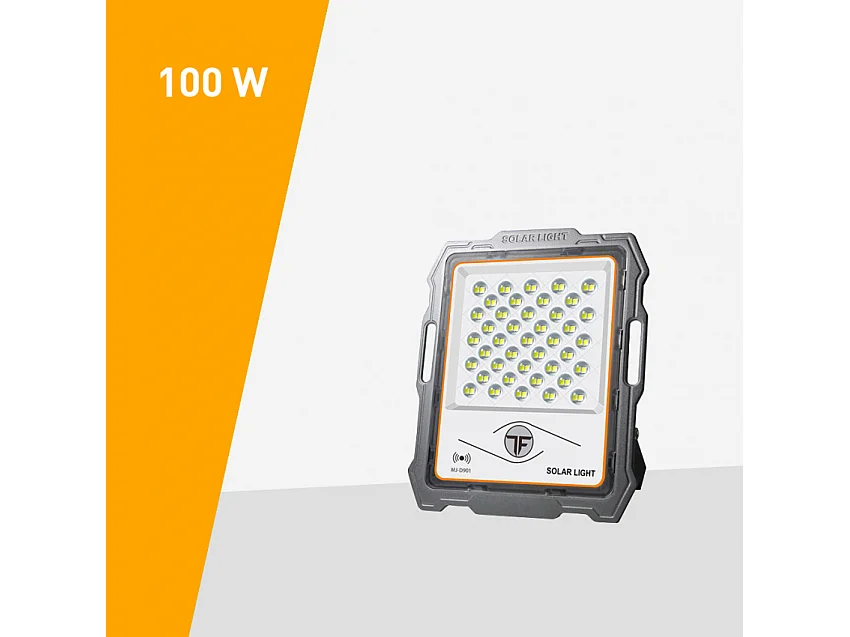 LED-Flutlicht 100W tragbares Solarpanel 2000 Lumen Fernsteuerung Inluminatio M