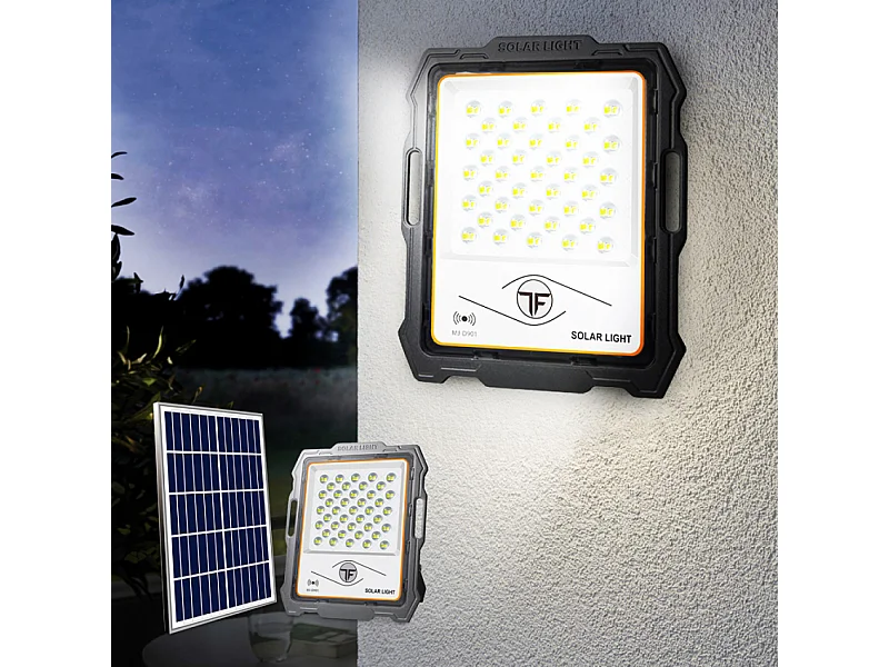 LED-Flutlicht 100W tragbares Solarpanel 2000 Lumen Fernsteuerung Inluminatio M