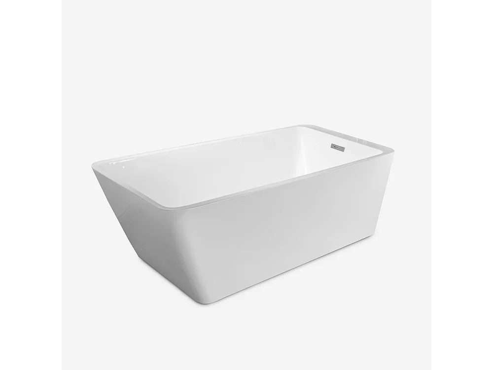 Bañera Exenta Rectangular Independiente Milo