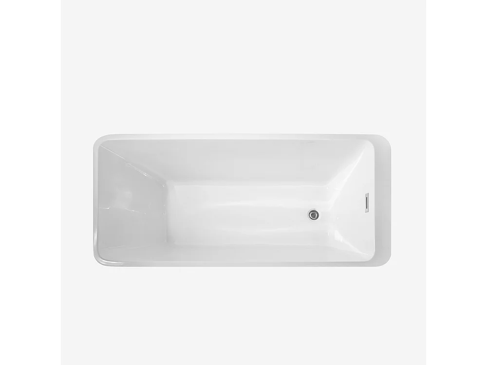Bañera Exenta Rectangular Independiente Milo