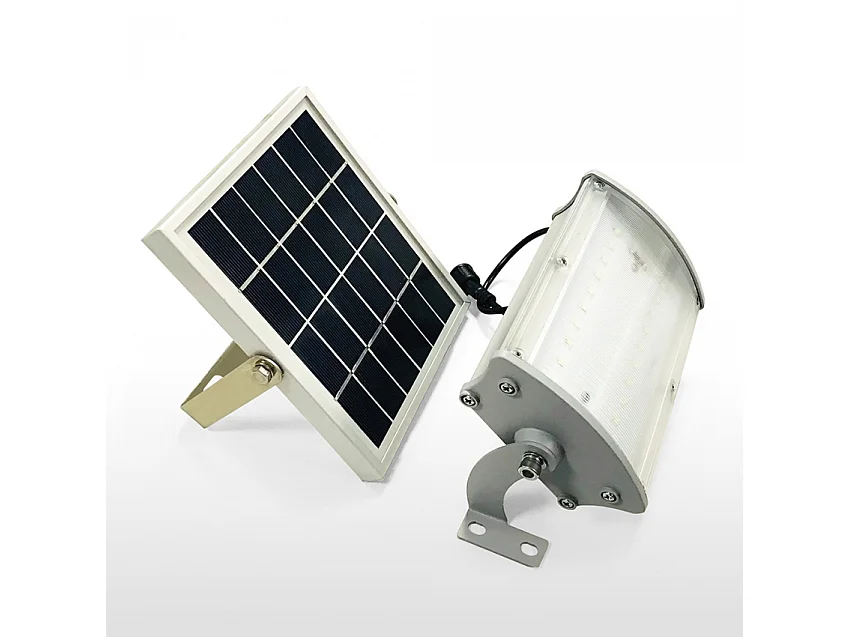 Solarlicht Led-Strahler 1000 Lumen Dämmerungssensor und Bewegung Zambot