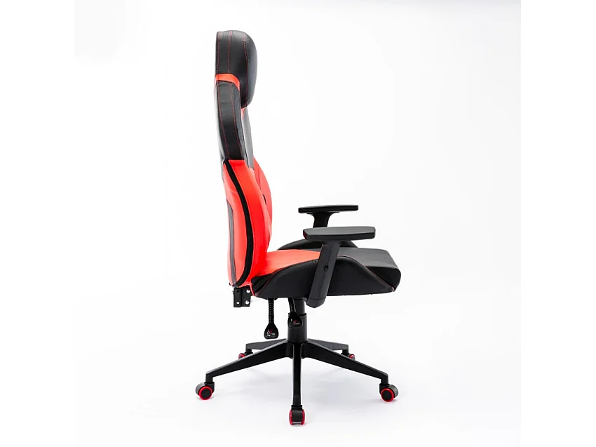 Silla videojuegos gaming ergonómica polipiel deportiva regulable Portimao Fire