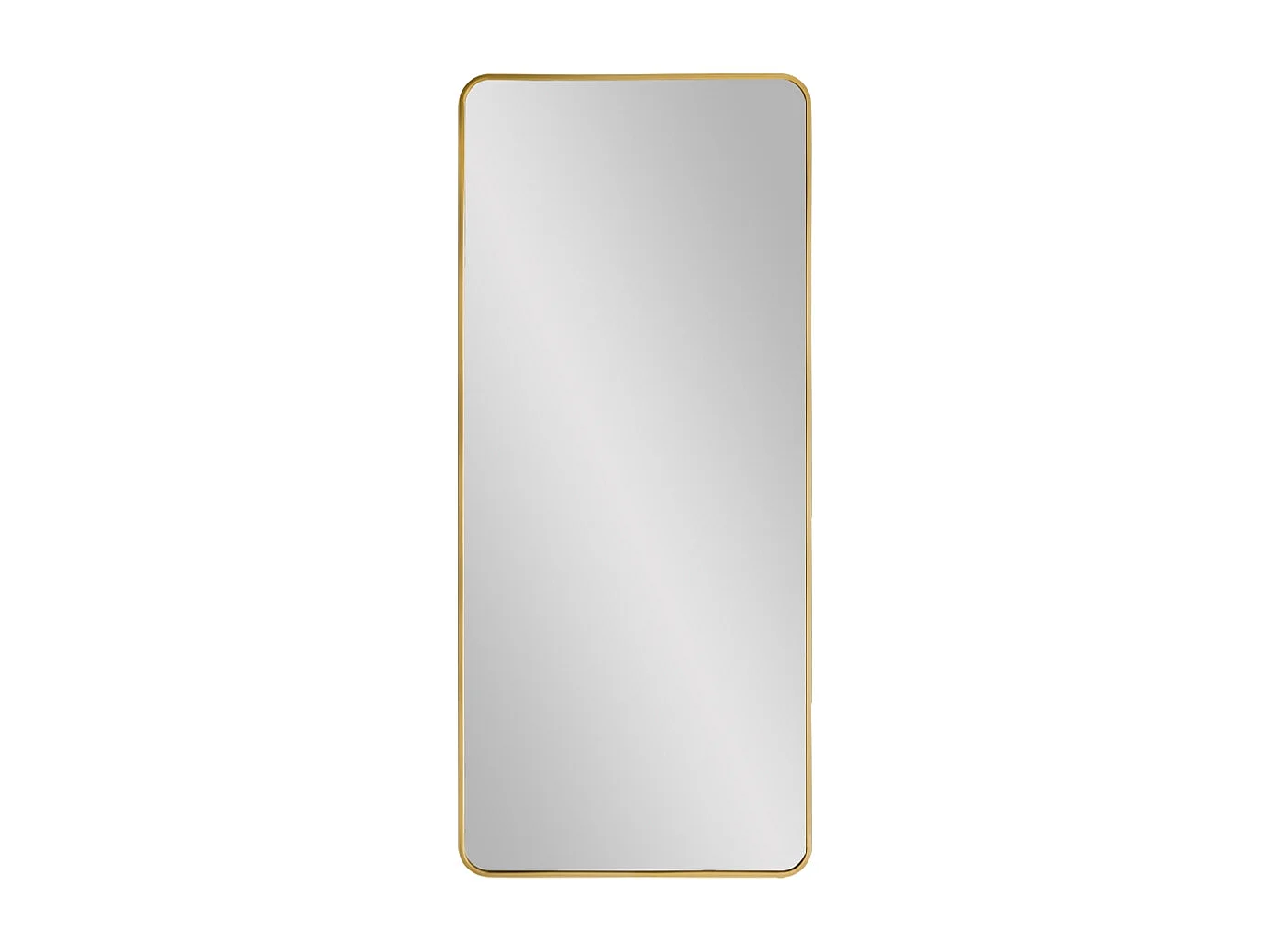Miroir sur pied ou mural doré 180 cm vertical de design Arsen-G