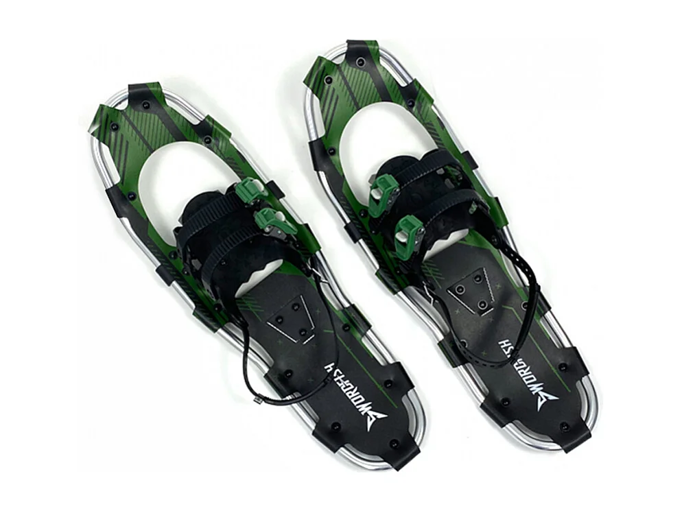 Schneeschuhe Stahl Steigeisen verstellbare Stöcke Annapurna