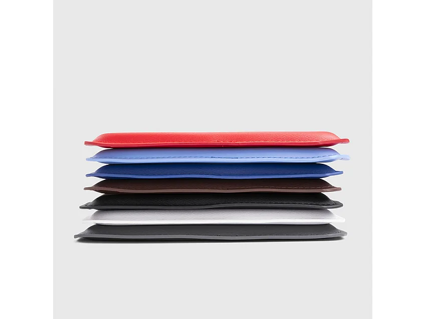 4 cojínes interior y exterior silla acolchado de polipiel 32x32 fix - Azul Marino