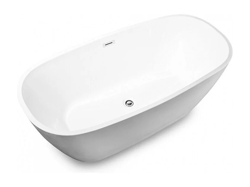 Bañera Ovalada independiente Freestanding Diseño Moderno Idra