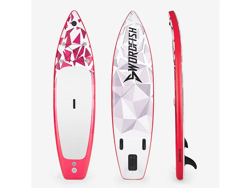 SUP Touring Aufblasbares Stand Up Paddle Board 12'0 366cm Origami Pro XL
