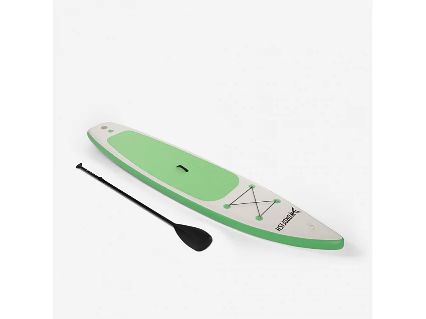 Tabla de paddle surf hinchable Stand Up 10'6 320cm Traverso - Verde oscuro