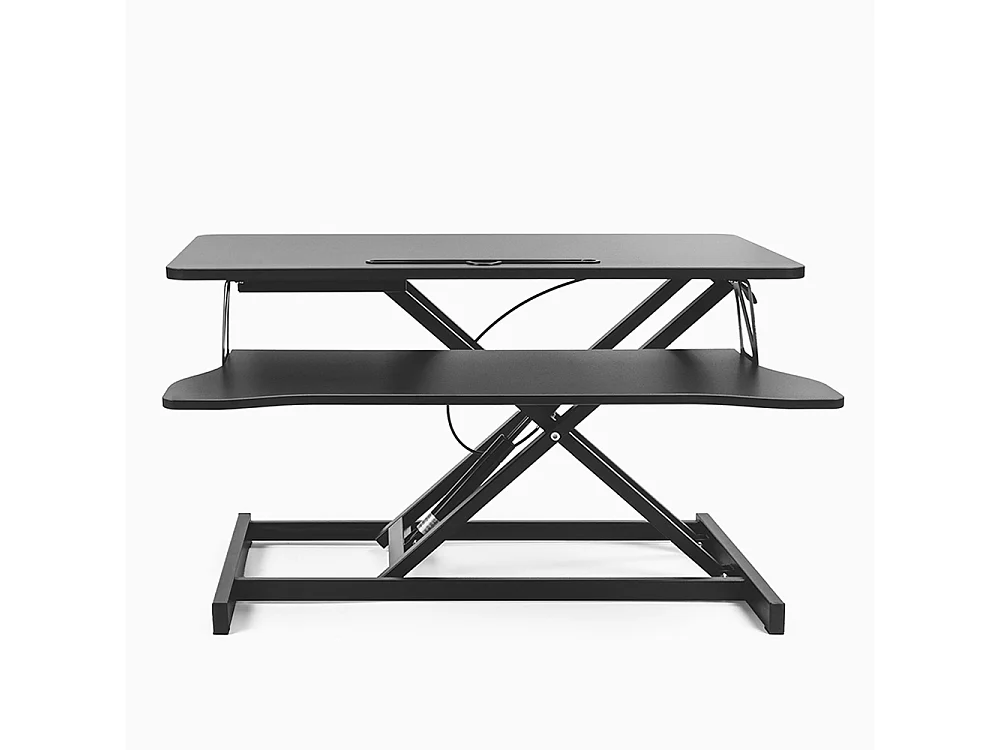 Höhenverstellbarer Desktop-PC-Monitorständer Jallo+ - Schwarz