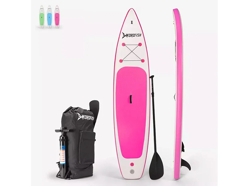 Aufblasbares Stand Up Paddle Board SUP 12'0 366cm Poppa - Pink