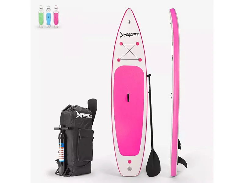 Aufblasbares Stand Up Paddle Board SUP 12'0 366cm Poppa - Pink