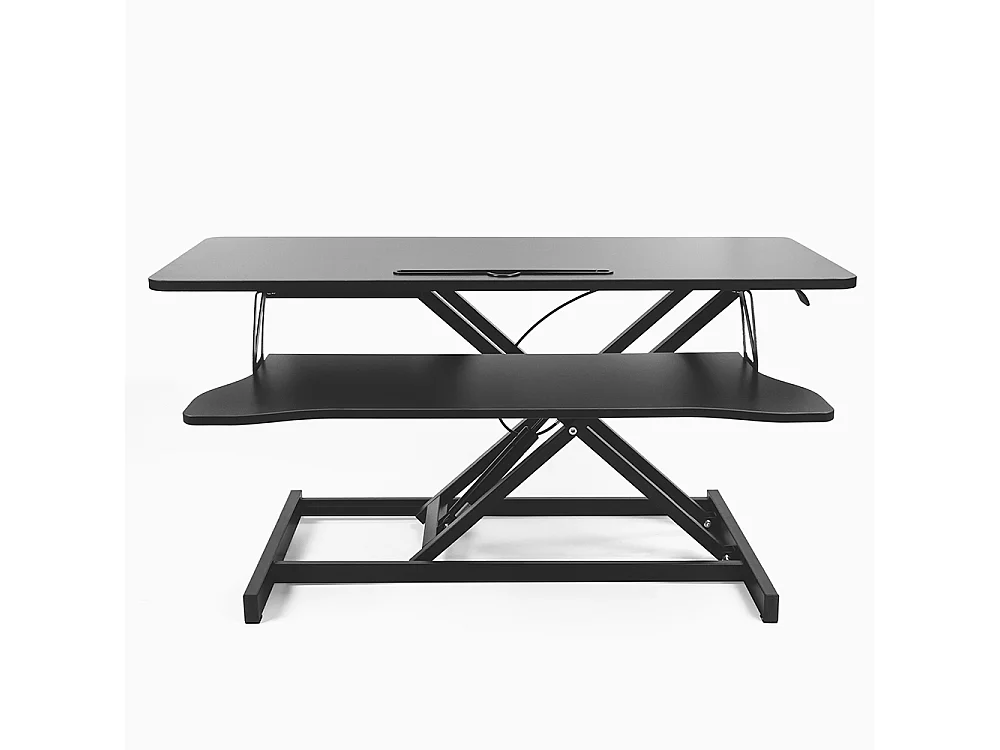 Höhenverstellbarer Desktop-PC-Monitorständer Jallo XL - Schwarz