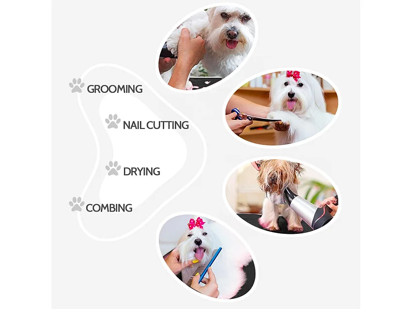 Mesa plegable para aseo de mascotas Bouledogue