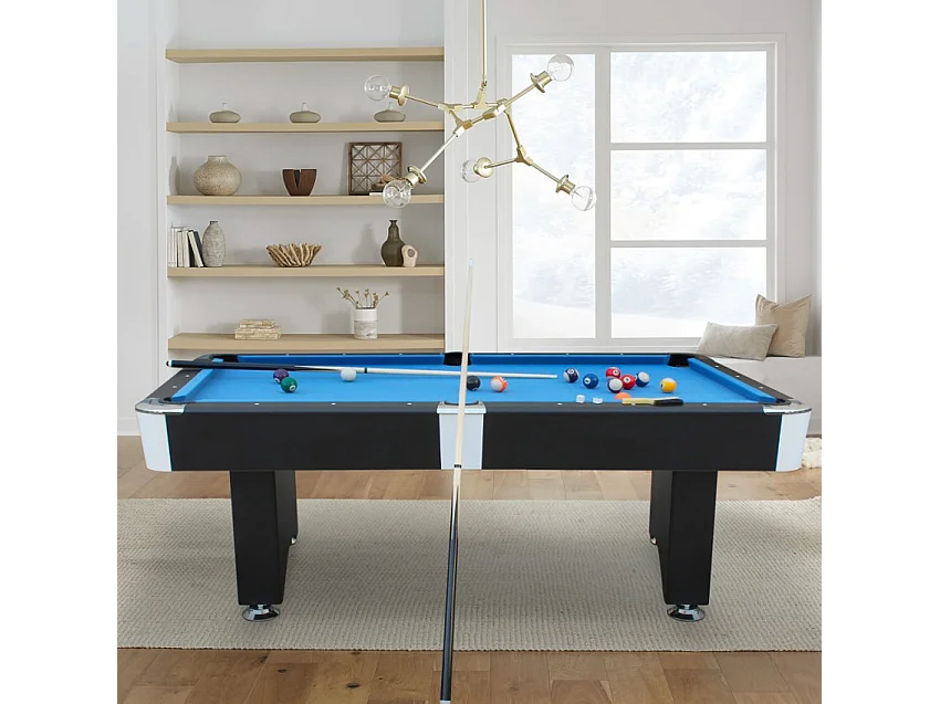 Tavolo biliardo professionale americano 6 buche casa bar sale giochi Nevada