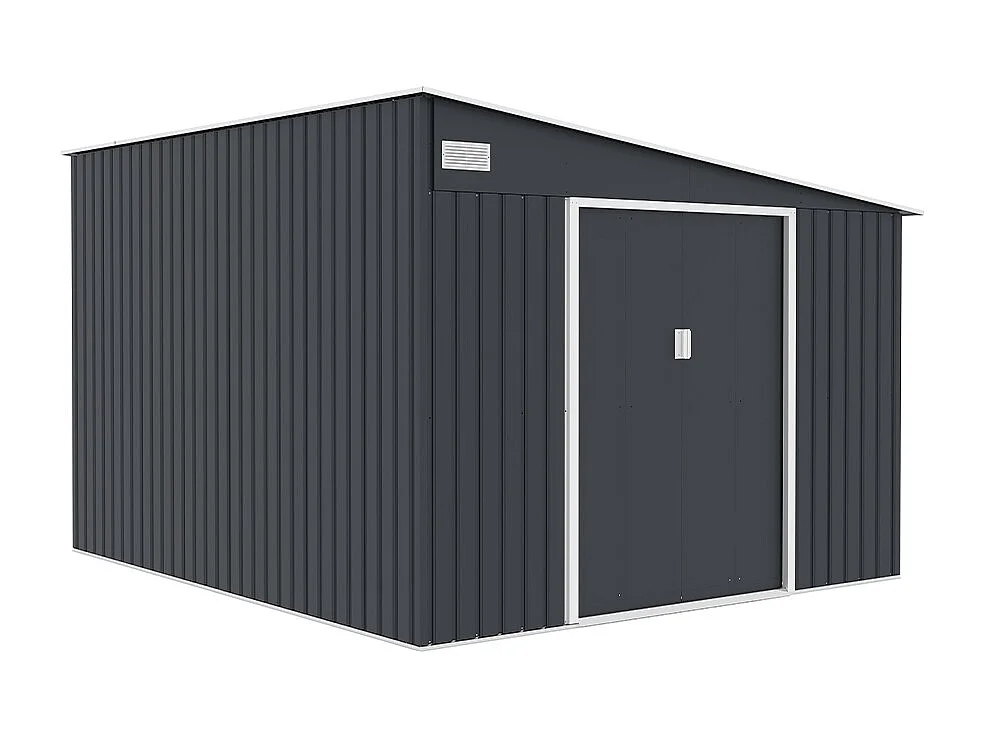 Casetta da giardino in metallo porta attrezzi 279x321x203cm Maratea