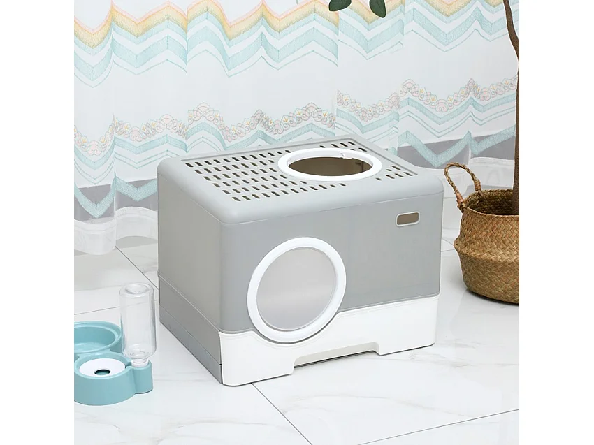 Katzentoilette mit leicht zu reinigender Schublade  Cataway