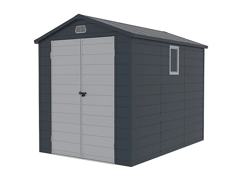 Gartenhäuschen 192x278x219cm aus Polypropylen für draußen Trasimeno