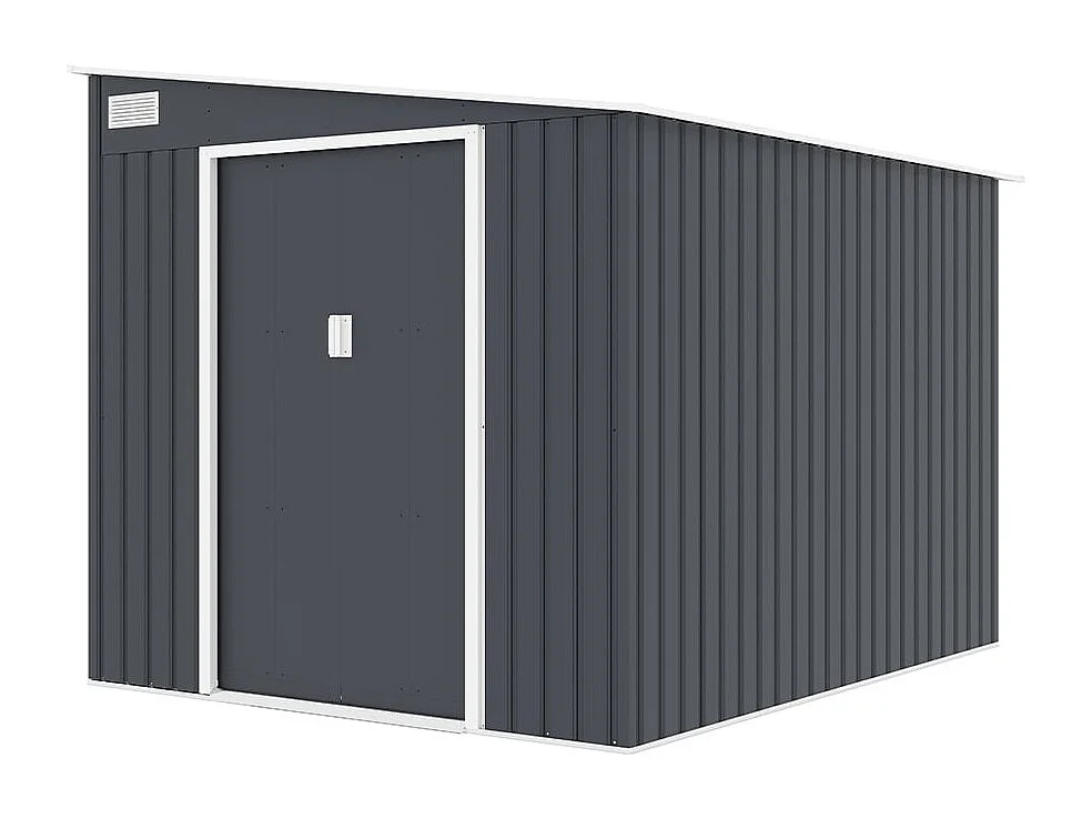 Casetta in metallo per giardino porta attrezzi 214x257x193cm Ostuni