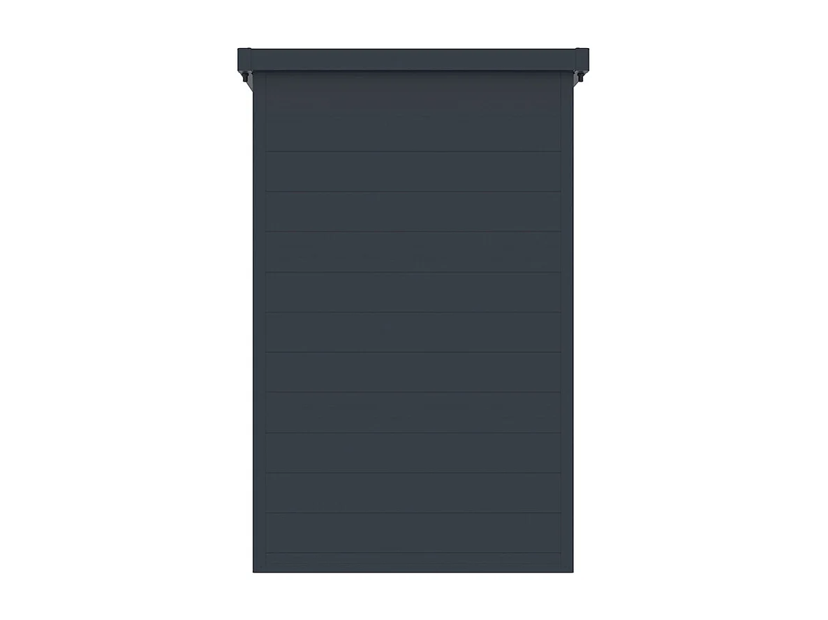 Tuinhuisje van polypropyleen 130x190x196cm voor buiten Nemi