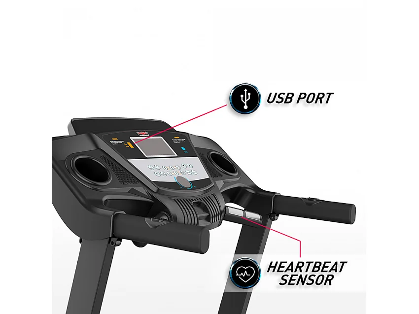Cinta de correr eléctrica plegable e inclinada Zodak