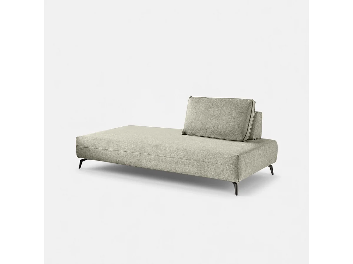 Sofá modular chaise longue con cojín extraíble Campiglio E200 - Beige