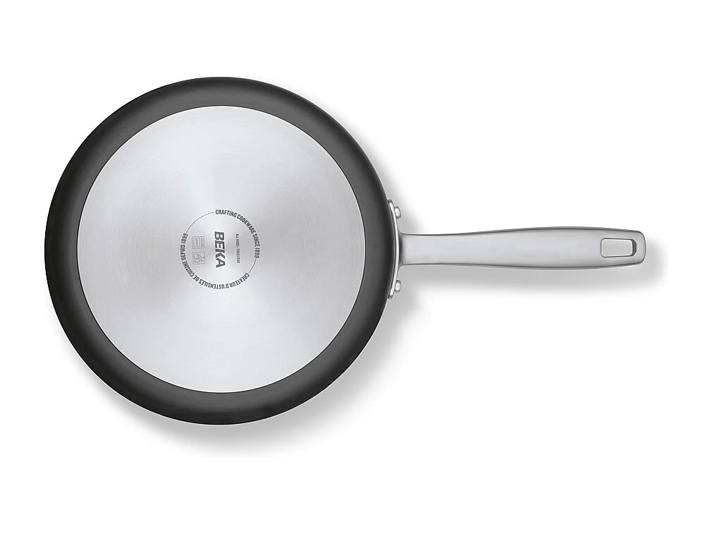 Sauteuse en aluminium 2 anses avec couvercle 24 cm Maestro