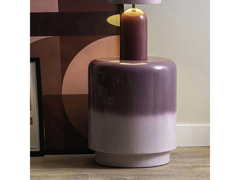 Tabouret en métal bicolore Borrar