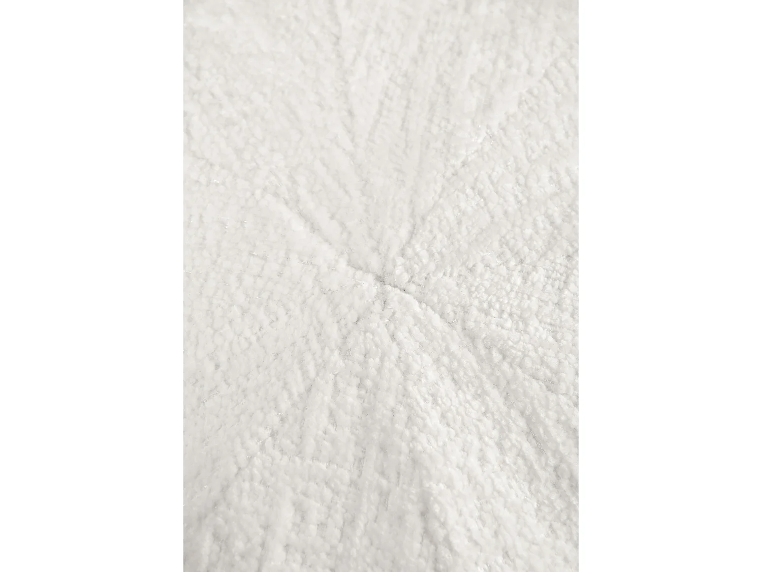 Coussin 37x37x37 cm blanc Leith LET76W