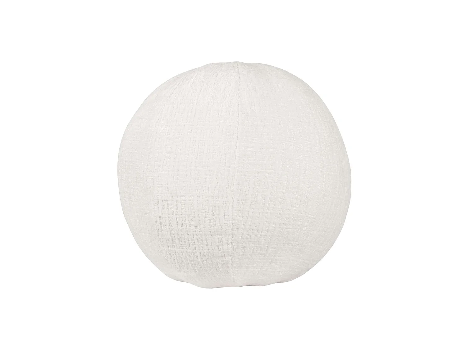 Coussin 37x37x37 cm blanc Leith LET76W